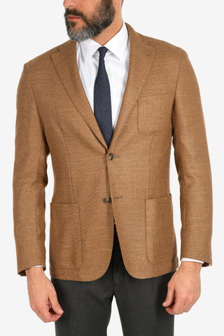 ID silk and virgin wool IDENTITY 2-button blazer