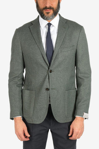silk and cashmere GATE 2-button blazer