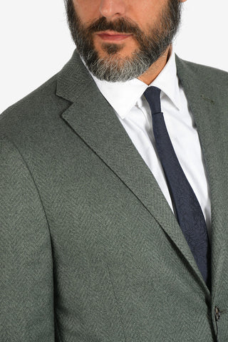 silk and cashmere GATE 2-button blazer