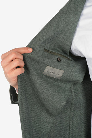 silk and cashmere GATE 2-button blazer
