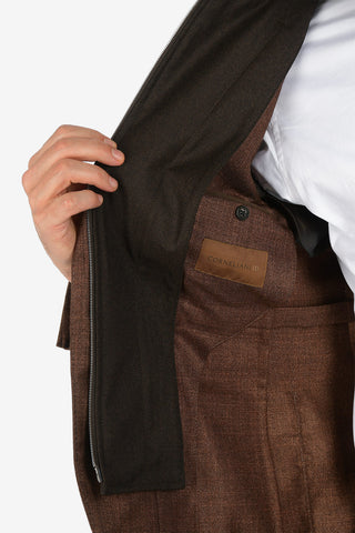 ID silk and cashmere IDENTITY 2-button blazer