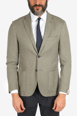 silk and cashmere GATE 2-button blazer