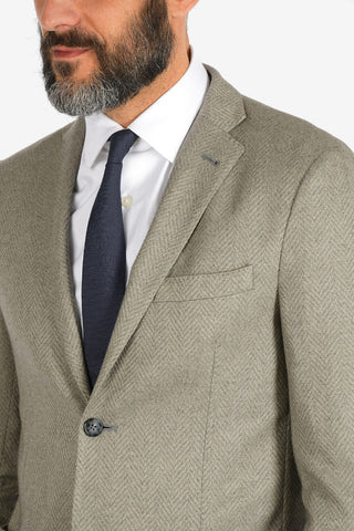 silk and cashmere GATE 2-button blazer