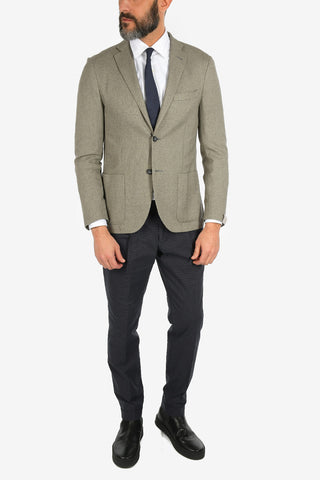 silk and cashmere GATE 2-button blazer