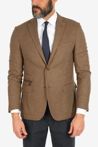 virgin wool GATE 2-button blazer