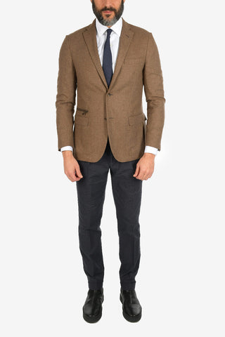 virgin wool GATE 2-button blazer