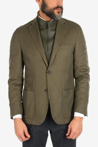 ID giacca a 2 bottoni IDENTITY in seta cashmere