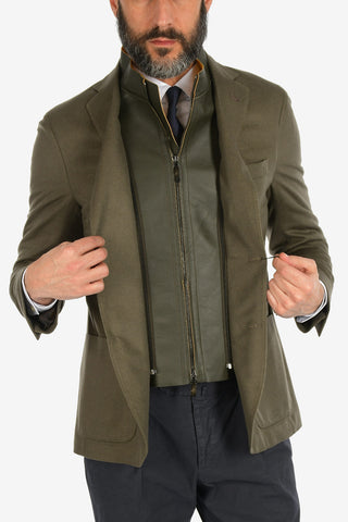 ID giacca a 2 bottoni IDENTITY in seta cashmere