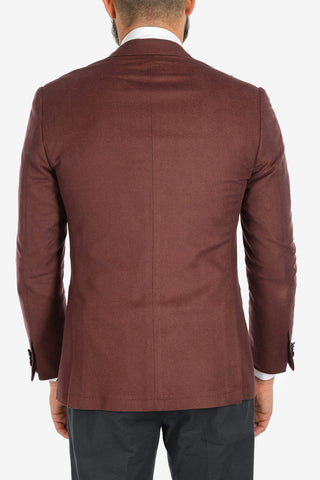 silk and cashmere ACADEMY double-breasted blazer