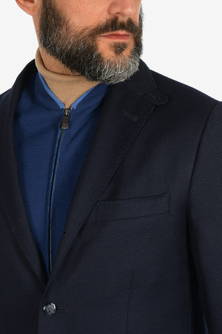 ID virgin wool IDENTITY 3-button blazer