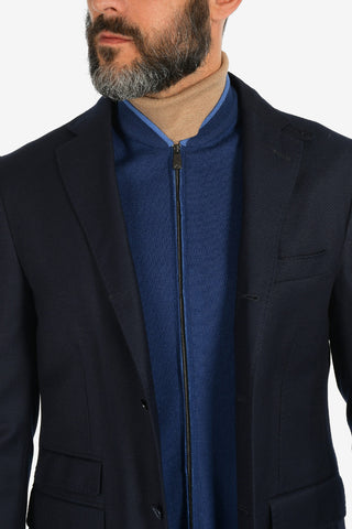 ID virgin wool IDENTITY 3-button blazer