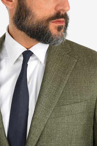 silk and virgin wool LEADER SOFT 2-button blazer