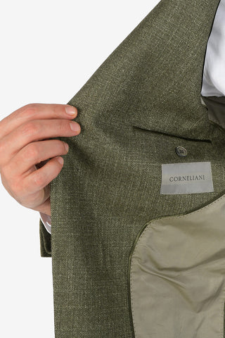 silk and virgin wool LEADER SOFT 2-button blazer