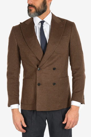 cashmere ACADEMY SOFT double-breasted blazer