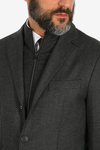 ID houndstooth blazer