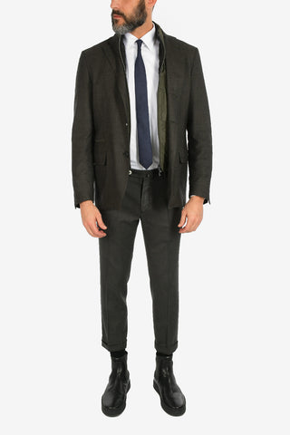 ID virgin wool OUTDOOR 2-button blazer