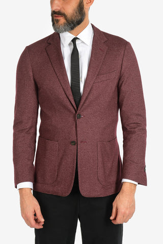 ID silk and cashmere 2-button blazer
