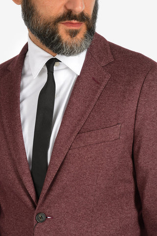 ID silk and cashmere 2-button blazer