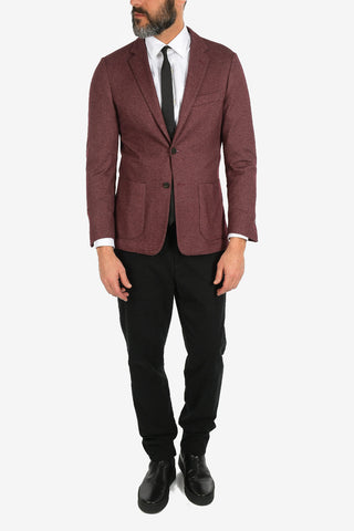 ID silk and cashmere 2-button blazer