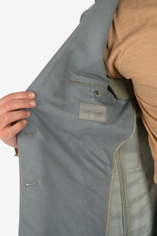 silk and cashmere ACADEMY SOFT double-breasted blazer