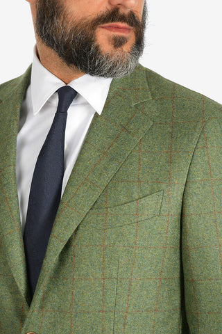 plaid SARTORIA 3-button blazer