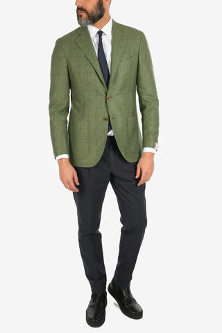 plaid SARTORIA 3-button blazer