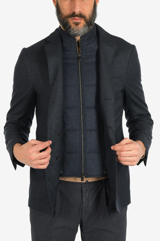ID virgin wool 3-button blazer