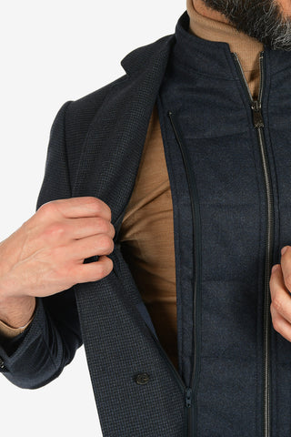 ID virgin wool 3-button blazer