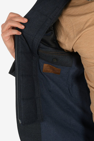 ID virgin wool 3-button blazer