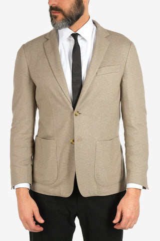 ID silk and cashmere 2-button blazer