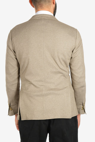 ID silk and cashmere 2-button blazer