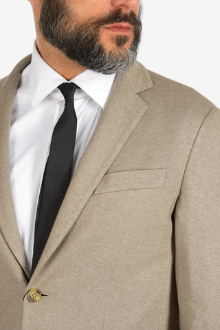 ID silk and cashmere 2-button blazer