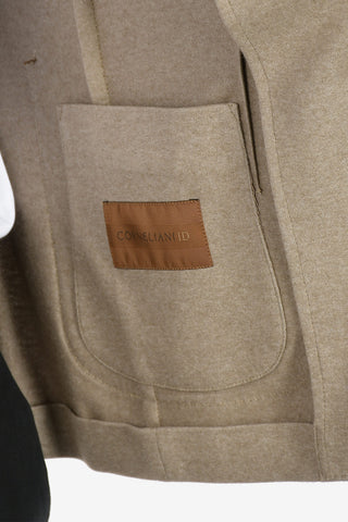 ID silk and cashmere 2-button blazer