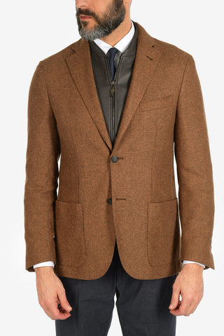 ID silk and cashmere IDENTITY 2-button blazer
