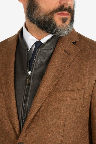 ID silk and cashmere IDENTITY 2-button blazer
