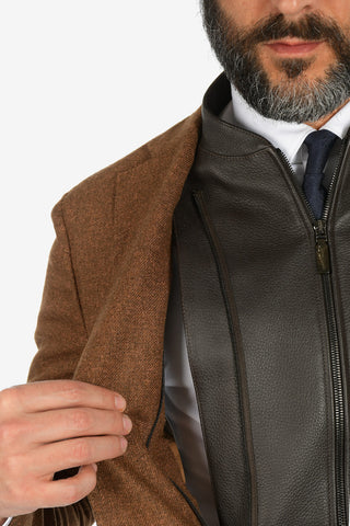 ID silk and cashmere IDENTITY 2-button blazer