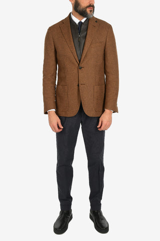 ID silk and cashmere IDENTITY 2-button blazer