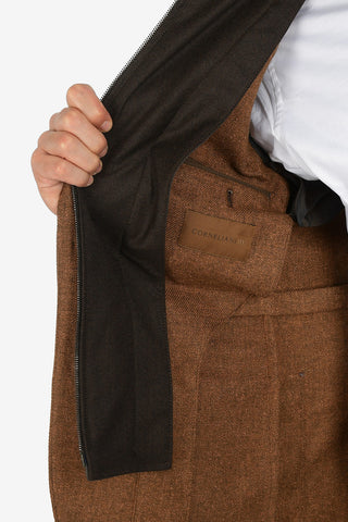 ID silk and cashmere IDENTITY 2-button blazer