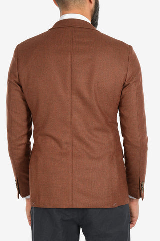 virgin wool and cashmere GATE 2-button blazer