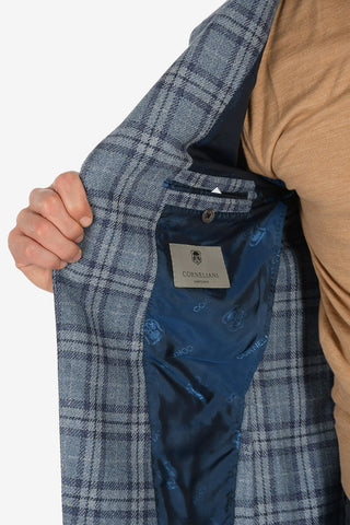 plaid SARTORIA 3-button blazer