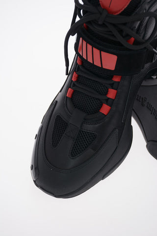 Leather HIGH RECOVERY Sneakers