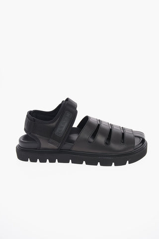 Leather SAMPEI Touch Strap Sandals