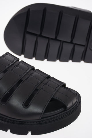 Leather SAMPEI Touch Strap Sandals