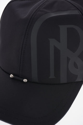 SPLIT MONOGRAM PIERCED Cap