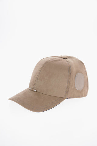 Ecosuede PIERCED MONOGRAM Cap