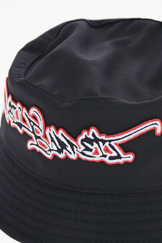 Cappello Bucket GRAFFITI LOGO BOLT in Cotone