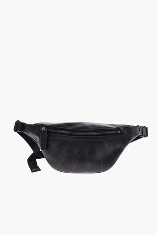 Leather FAIRISLE THUNDERBOLT Bumbag