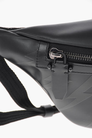 Leather FAIRISLE THUNDERBOLT Bumbag