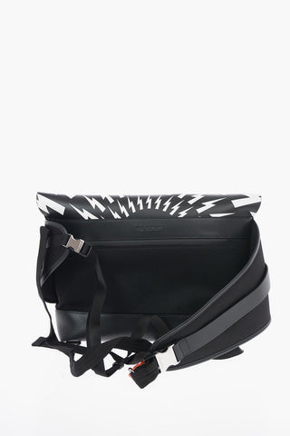 Borsa Messanger FAIRISLE THUNDERBOLT in Tessuto e Pelle
