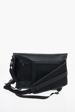 Fabric and Leather FAIRISLE THUNDERBOLT Messanger Bag
